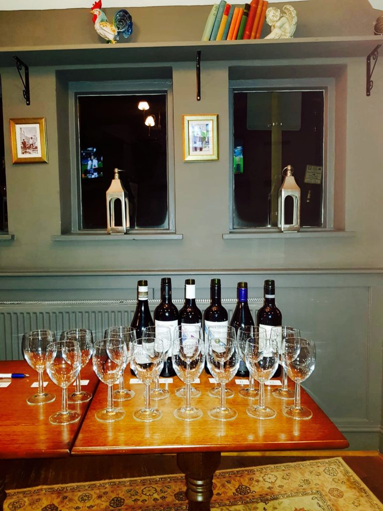 The Wine Tasting at The Royal Standard